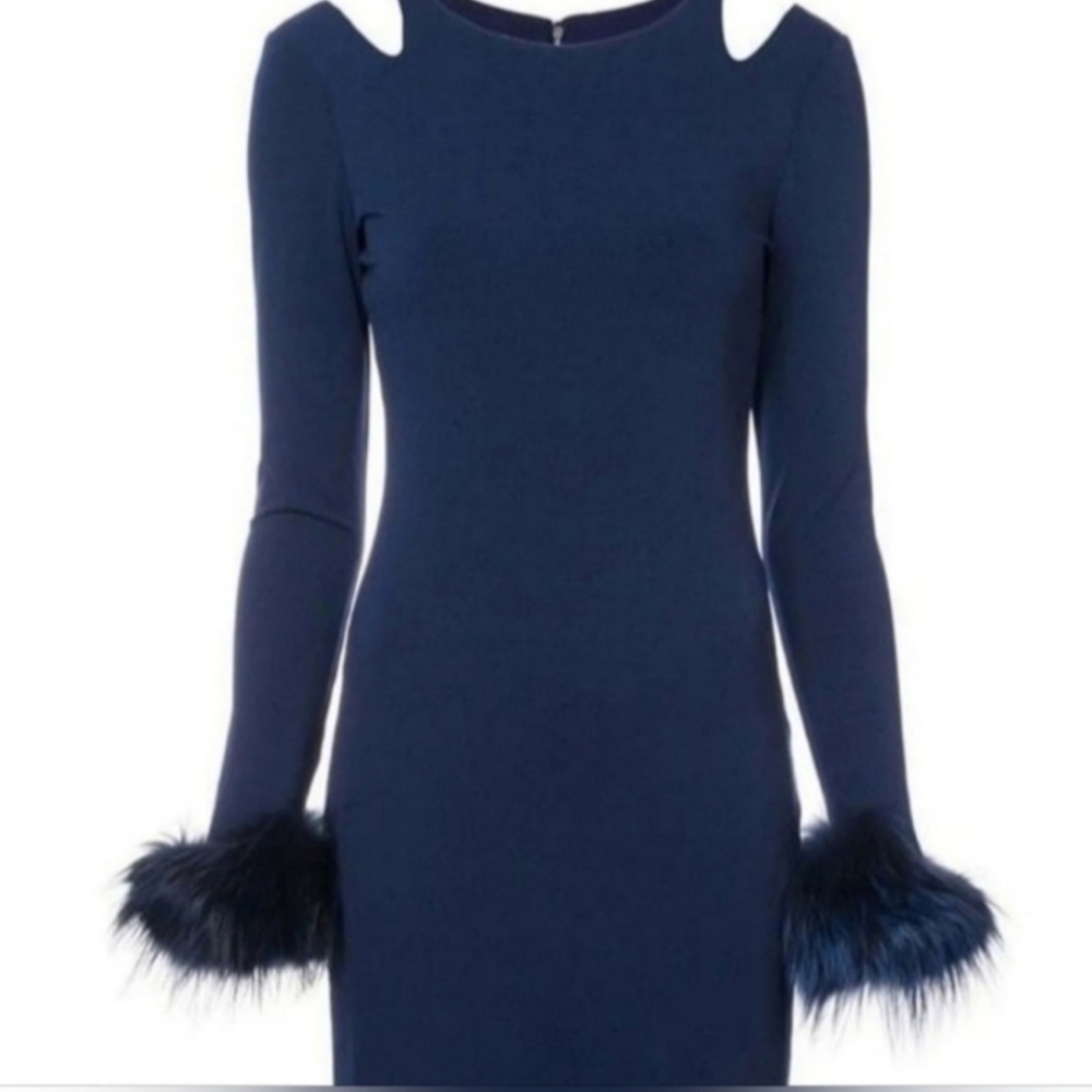Alice + Olivia Tabitha Genuine Fox Fur Cuffs Size 2 $598 - Picture 12 of 16